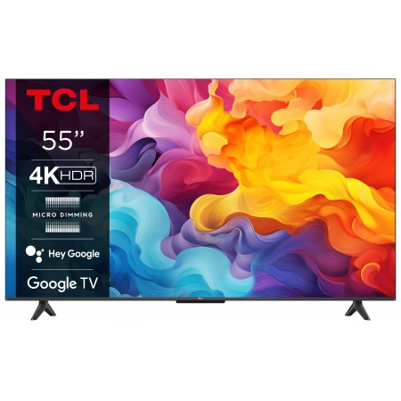 TCL P655 55P655 TV 139,7 cm (55") 4K Ultra HD Smart TV Wi-Fi Preto