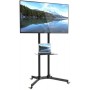 Techly 309982 Supporto TV a parete 165,1 cm (65") Nero