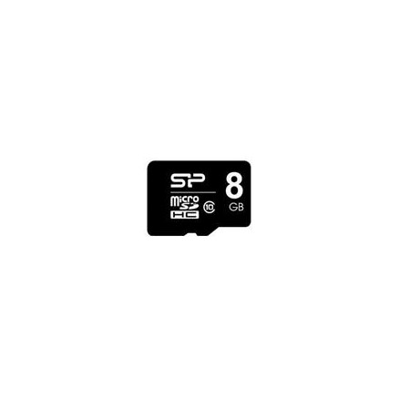 Silicon Power SP008GBSTH010V10SP memory card 8 GB MicroSDHC Class 10