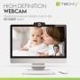 Techly I- -60T webcam 1920 x 1080 Pixel USB 2.0 Nero