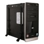 Techly ICA-CS 60 supporto per CPU Supporto per CPU da tavolo Nero