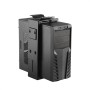 Techly ICA-CS 66 supporto per CPU Porta CPU sotto scrivania Nero