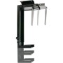 Techly ICA-CS 66 supporto per CPU Porta CPU sotto scrivania Nero