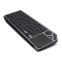 Techly ICTB9801TB tastiera Universale RF senza fili + Bluetooth QWERTY Inglese US Nero