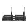Techly IDATA HDMI-WL55 extensão AV Transmissor e recetor AV Preto