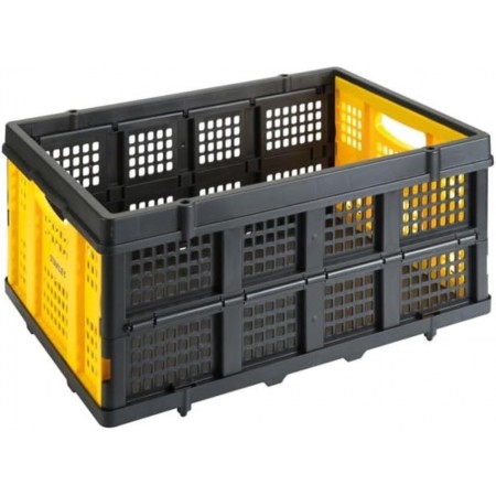 Stanley SXWT-FT505-SP 25kg Folding Basket Black, Yellow