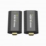 Techly IDATA HDMI-WL53 extensão AV Transmissor e recetor AV Preto