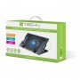 Techly 106244 base de refrigeração para computador 43,9 cm (17.3") 1200 RPM Preto