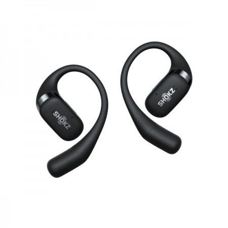 SHOKZ OpenFit Headphones Wireless Ear-hook Calls/Music/Sport/Everyday Bluetooth Black