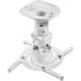 Techly Staffa Universale a Soffitto per Proiettore, Bianco (ICA-PM 100WH)