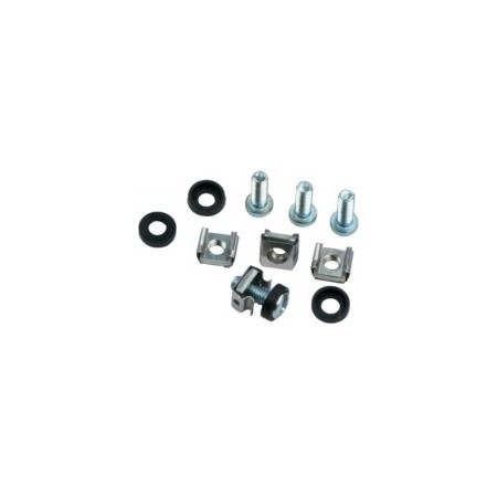 Triton Set M6 50 screws, washers, captive nuts Silver