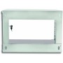 Techly Armadio Rack 19" a Muro 6U prof. 450 Grigio Assemblato (I-CASE EL-1006G45)