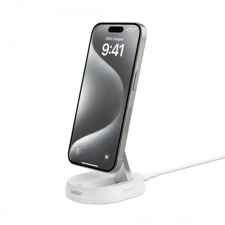 Belkin BoostCharge Pro Smartphone White AC Wireless charging Fast charging Indoor