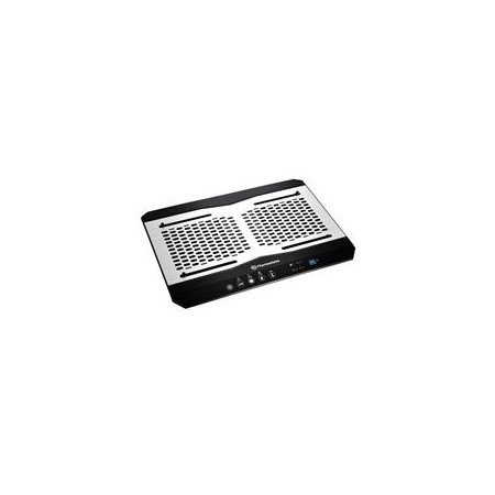 Thermaltake CL-N002-PL12BL-A laptop cooling pad 1300 RPM Aluminium, Black