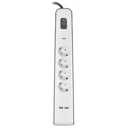 Belkin BSV401VF2M surge protector White 4 AC outlet(s) 2 m