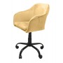 Topeshop FOTEL MARLIN ZÓLTY office/computer chair Padded seat Padded backrest