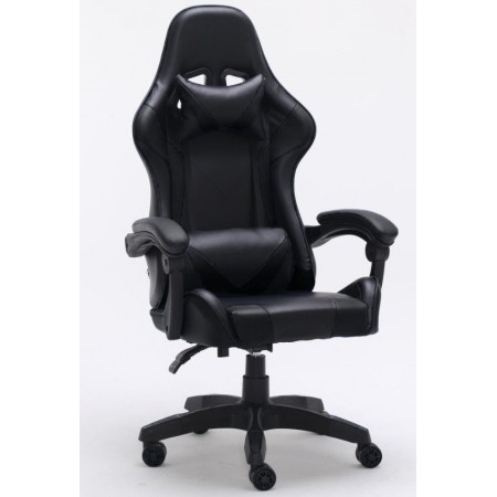 Topeshop FOTEL REMUS CZERN office/computer chair Padded seat Padded backrest