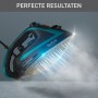 Tefal Puregliss FV8066 Ferro a seco e a vapor Durilium AirGlide Autoclean soleplate 3000 W Preto, Azul