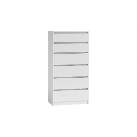 Topeshop K6 BIEL chest of drawers