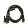 Akyga AK-AV-11 video cable adapter 1.8 m HDMI Type A (Standard) DVI-D Black