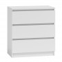 Topeshop M3 BIEL chest of drawers