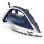 Tefal Ultimate Pure FV6812 Ferro a vapor 2800 W Azul, Prateado
