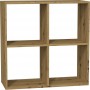 Topeshop MALAX 2X2 ARTISAN living room bookcase