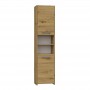 Topeshop S40 ARTISAN bathroom storage cabinet Oak