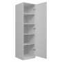 Topeshop SD-50 BIEL KPL bedroom wardrobe/closet 5 shelves 1 door(s) White