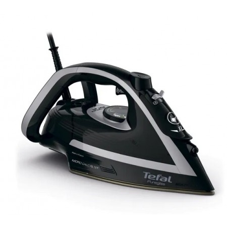 Tefal Puregliss FV8062E0 ferro de engomar Ferro a seco e a vapor Durilium AirGlide Autoclean soleplate 3000 W Preto, Cinzento