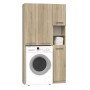 Topeshop ZESTAW MARPOL DD SONOMA bathroom storage cabinet Oak