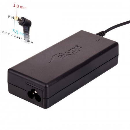 Akyga AK-ND-27 power adapter/inverter Indoor 90 W Black