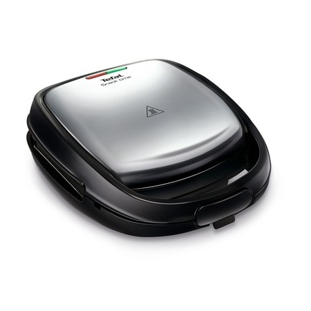 Tefal SW341D12 máquina para fazer sanduíches 700 W Preto, Aço inoxidável