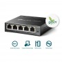 TP-Link TL-SG105E switch de rede Gerido L2 Gigabit Ethernet (10 100 1000) Preto