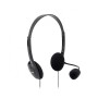 Vultech HS-01 Rev. 2.2 Auscultadores Com fios Capacete Escritório Call center Preto