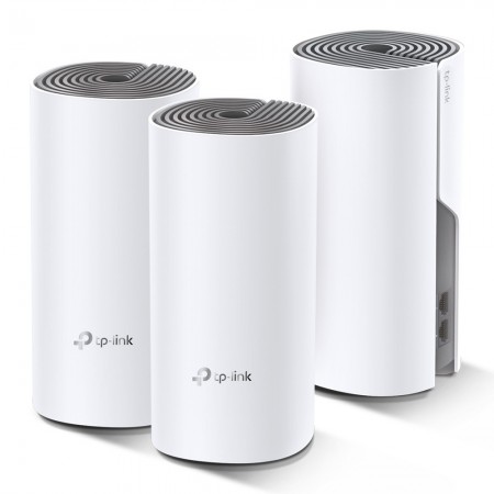 TP-Link Deco E4 (3-pack) Dual-band (2,4 GHz   5 GHz) Wi-Fi 5 (802.11ac) Branco, Cinzento 2 Interno