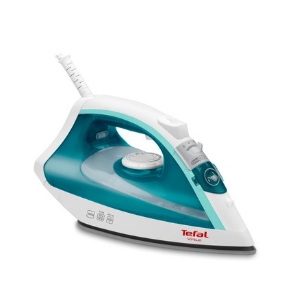 Tefal Virtuo FV1710 Ferro a vapor Base antiaderente 1800 W Verde, Branco