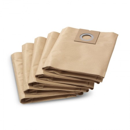 Kärcher 6.904-290 - Bolsas filtro de papel (pasck de 5) Cylinder vacuum Dust bag