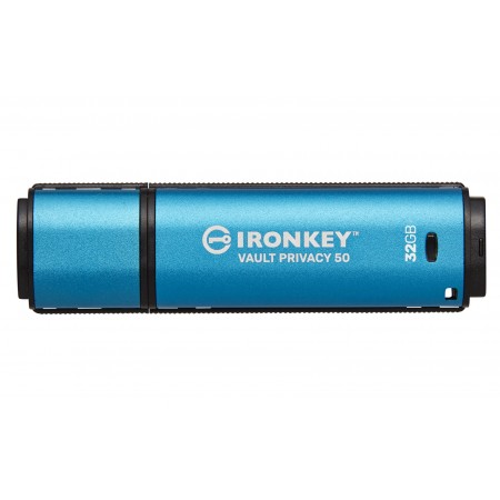 Kingston Technology IronKey 32GB Vault Privacy 50 AES-256 Encrypted, FIPS 197