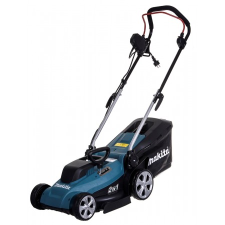 Makita ELM3320 lawn mower Walk behind lawn mower Black,Turquoise AC