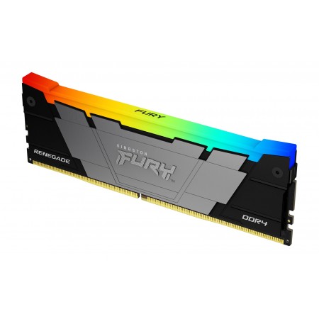 Kingston Technology FURY 16GB 3600MT/s DDR4 CL16 DIMM 1Gx8 Renegade RGB