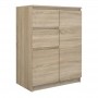 Topeshop 2D2S SONOMA chest of drawers