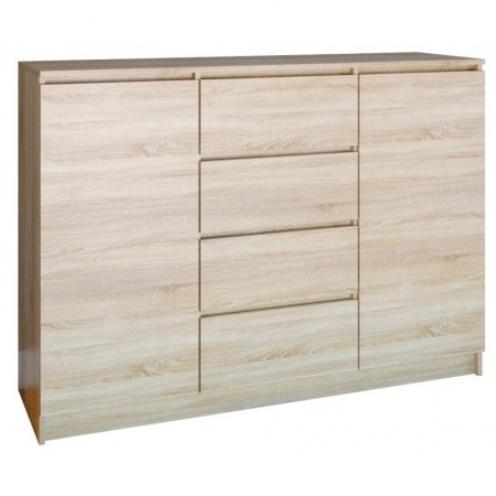 Topeshop 2D4S SONOMA chest of drawers