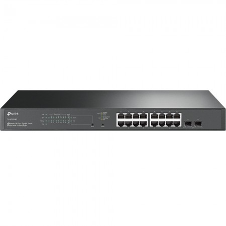 TP-Link JetStream TL-SG2218P switch de rede Gerido L2 L2+ Gigabit Ethernet (10 100 1000) Power over Ethernet (PoE) 1U Preto