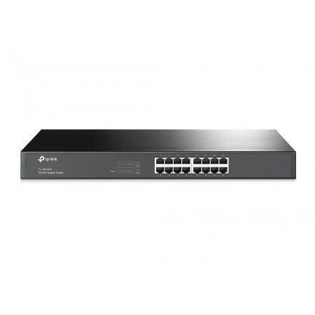 TP-Link TL-SG1016 switch de rede Não-gerido Gigabit Ethernet (10 100 1000) 1U Preto