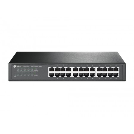 TP-Link TL-SG1024D switch de rede Não-gerido Gigabit Ethernet (10 100 1000) Cinzento