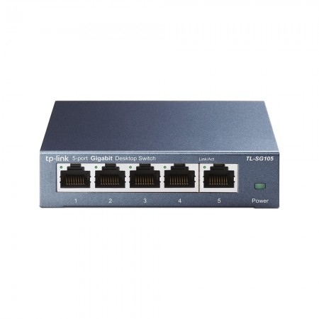 TP-Link TL-SG105 switch de rede Não-gerido L2 Gigabit Ethernet (10 100 1000) Preto