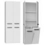 Topeshop NEL 2K DD BIEL bathroom storage cabinet White