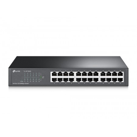 TP-Link TL-SF1024D switch de rede Não-gerido Fast Ethernet (10 100) Cinzento