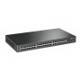 TP-Link TL-SG1048 switch de rede Não-gerido Gigabit Ethernet (10 100 1000) 1U Preto